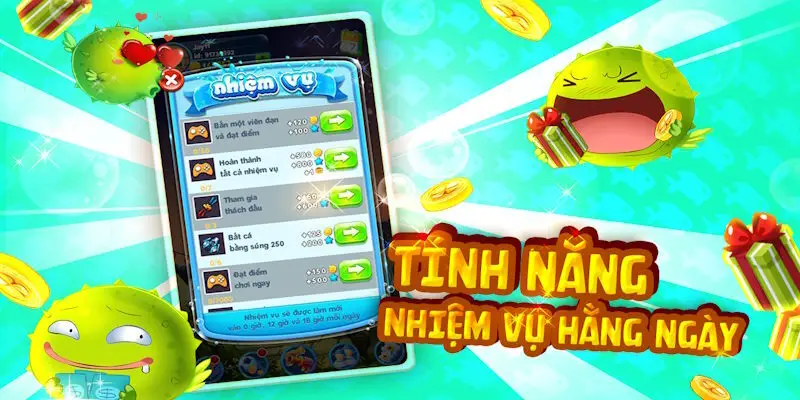 Những tính năng mới xuất hiện trong trò chơi bắn cá